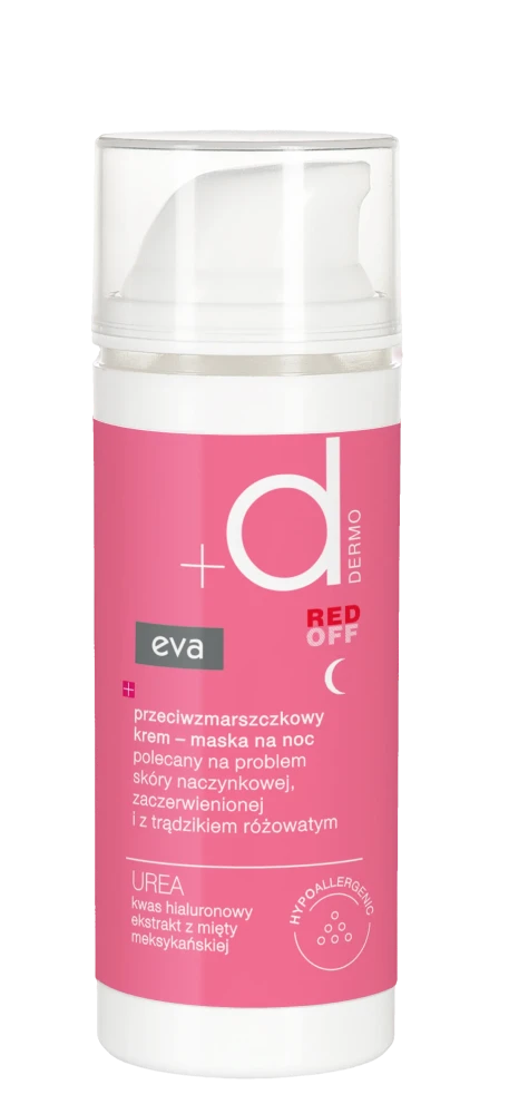 EVA DERMO RED OFF Przeciwzmarszczkowy krem-maska na noc